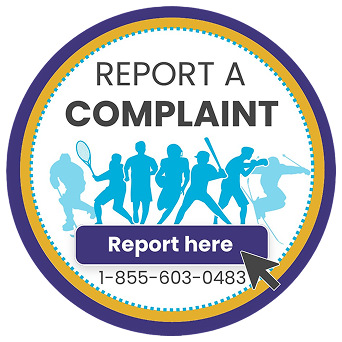 The report a complaint graphic